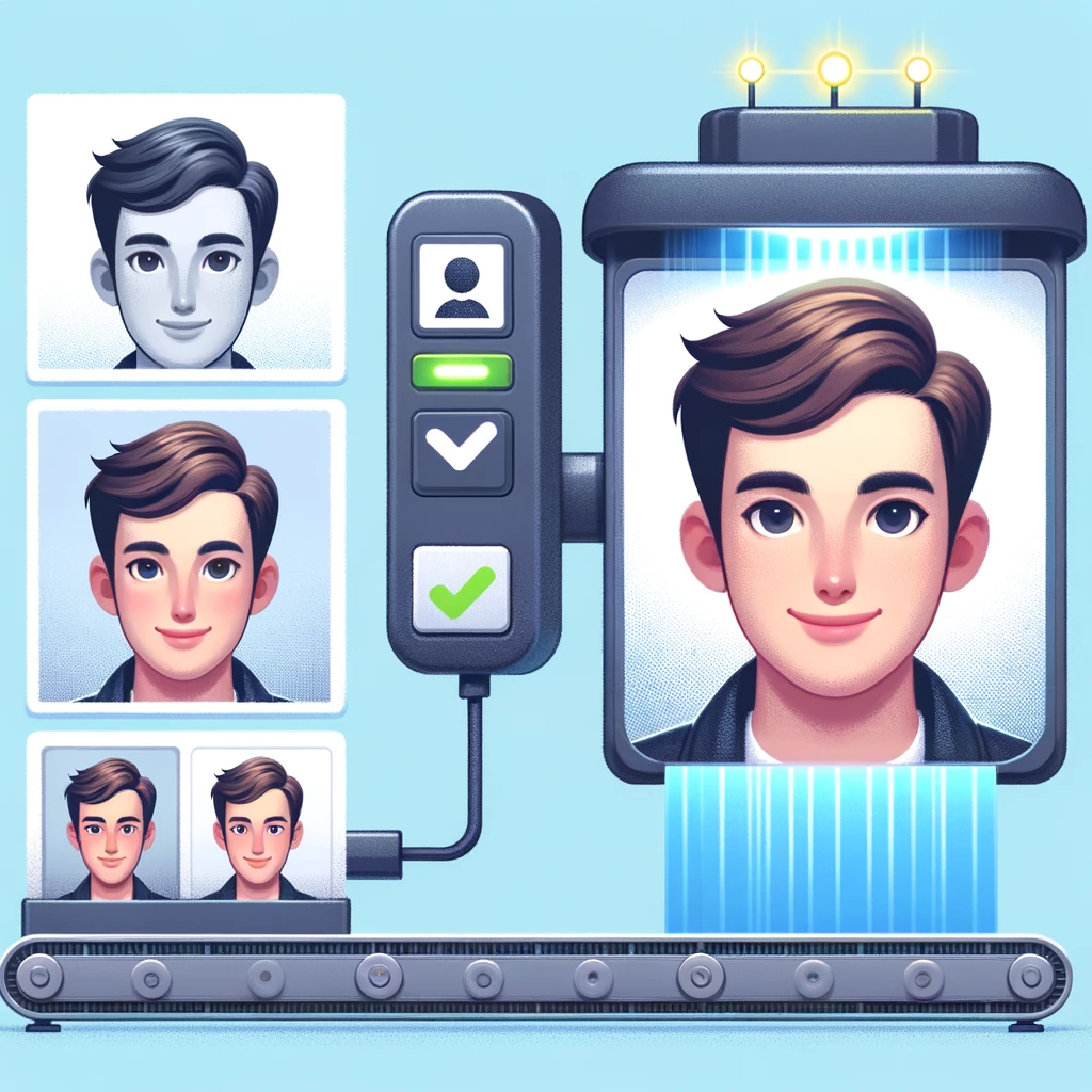 Passport photos with Azure Face API